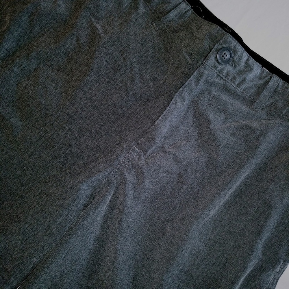 Ocean Pacific Mens Charcoal Gray Stretch Shorts Athletic Casual 30W 30 Waist